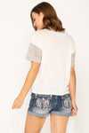 back, White