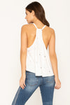 back, White