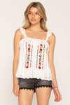 front, White