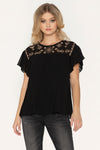 front, Black